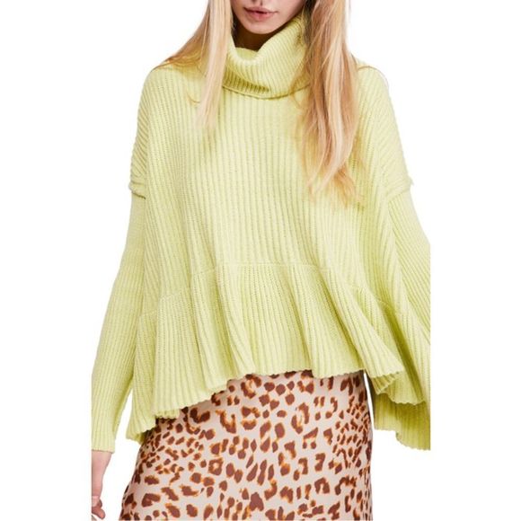 Free People Sweaters - Free people layer cake turtleneck sweater